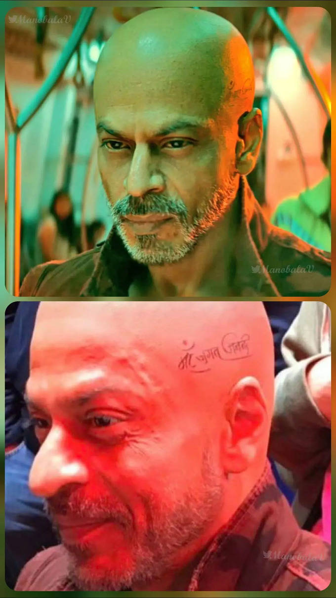 jawan srk tattoo