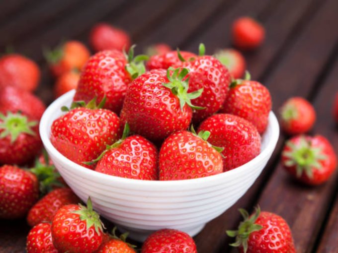 The use of strawberries The use of strawberries