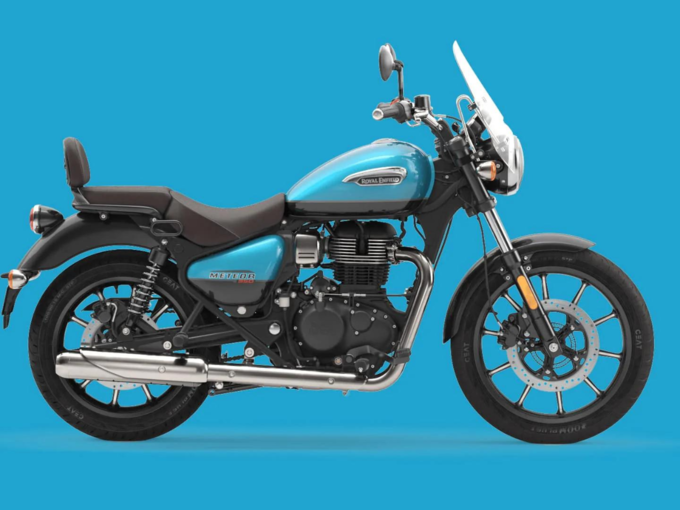 5. Royal Enfield Meteor 350 - 37 KMPL 