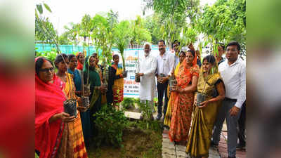 CM Yogi के निर्देश पर एक नल एक पेड़ अभियान, Namami Gange और ग्रामीण जलापूर्ति विभाग लगाएगा 1 करोड़ फलदार वृक्ष
