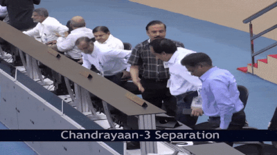 चंद्रयान-3 सफलता से अलग हो गया है... एक संदेश और खुशी के आंसुओं में डूब गया ISRO वैज्ञानिकों से भरा हॉल