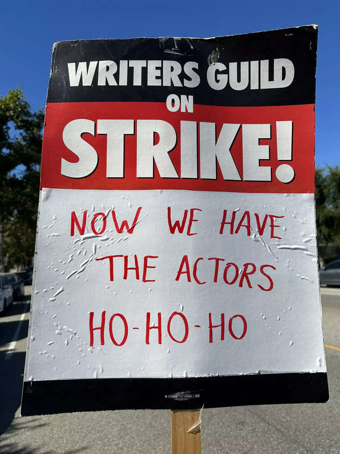 hollywood on strike