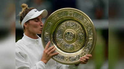 Wimbledon 2023 : मार्केता व्हाँड्रोसोव्हा ठरली विम्बल्डनची नवी विजेती, पहिलेच जेतेपद