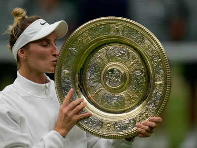 Wimbledon 2023 : मार्केता व्हाँड्रोसोव्हा ठरली विम्बल्डनची नवी विजेती, पहिलेच जेतेपद
