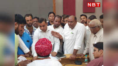 राजस्थान के नए जिले केकड़ी में कांग्रेस नेता रघु शर्मा का फूटा गुस्सा, जानिए किस वजह से पालिका चेयरमैन-ईओ पर बरस पड़े