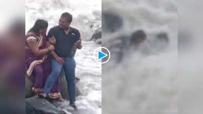 Mumbai: मम्मी-मम्मी... मुलगी ओरडतच राहिली, फोटोच्या नादात आई समुद्रात वाहून गेली, VIDEO पाहून थरकाप उडेल