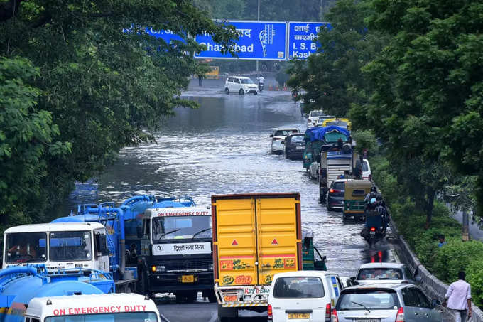 पहाड़ों पर बारिश से दिल्‍ली में बढ़ेगी मुसीबत 
