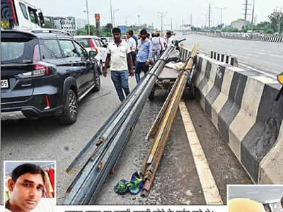 Ghaziabad Accident: NH-9 पर सरिया लदे जुगाड़ की टक्कर से सिपाही की मौत, लापरवाही से चल रही कार ने धकेला था