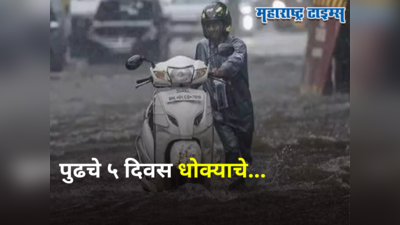 Maharashtra Rain Update : राज्याला अतिवृष्टीचा इशारा, पुढचे ५ दिवस कुठे-कुठे कोसळधारा? वाचा हवामान अंदाज