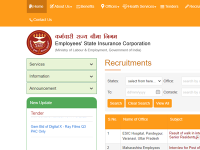 ESIC Mumbai Recruitment: कर्मचारी राज्य विमा महामंडळामध्ये नोकरीची संधी; थेट मुलाखतींच्या फेरीतून होणार निवड
