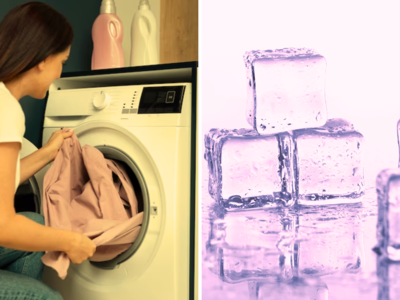 कपड़े धोते समय वाशिंग मशीन में डालें बर्फ के टुकड़े, रिजल्ट देखकर आंखों पर नहीं होगा यकीन
