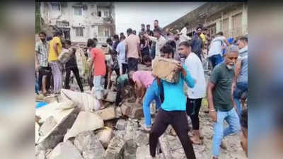 गुजरात: जूनागढ़ में सैलाब की तबाही के बाद दो मंजिला इमारत गिरी, दो लोगों की मौत