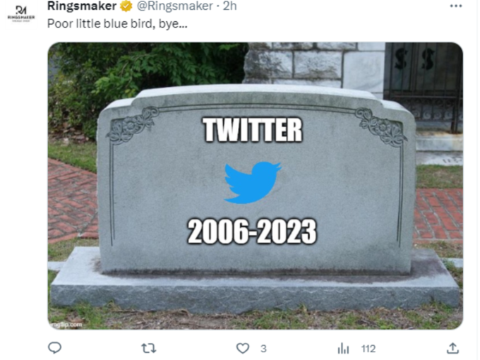 ट्विटर 2006-2023  तक