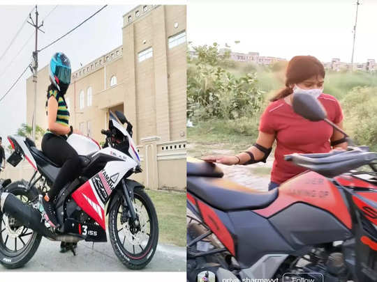 ​बिना हेलमेट स्टंट कर रही लड़की, स्पोर्ट्स बाइक पर जलवा बिखेर रही गोरखपुर की ये राइडर गर्ल कौन है?