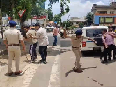 Ahmedabad Accident: મણિનગરમાં દારૂ પીને અકસ્માત કરનારા નબીરાઓની પોલીસે જાહેરમાં કરી સરભરા