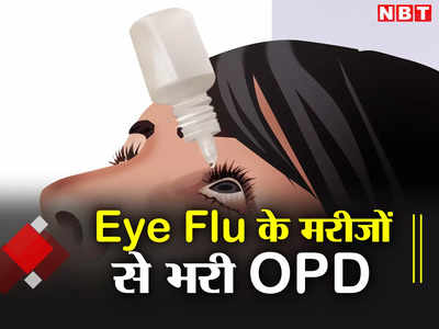 Eye Flu के मरीजों से भरी AIIMS, सफदरजंग हॉस्पिटलों की OPD, आधे मरीजों को आंखों में संक्रमण