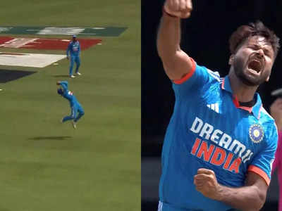 WI vs IND: इंसान है या पक्षी... बुलेट की रफ्तार से जा रही थी गेंद, रविंद्र जडेजा ने उड़ते हुए लपका अद्भुत कैच
