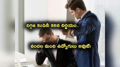 Layoffs: దిగ్గజ సంస్థ బ్యాడ్‌న్యూస్.. వందల మంది ఇంటికే.. కారణం ఏంటో తెలిస్తే..! 