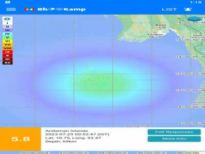 Earthquake: అండమాన్‌ దీవుల్లో భారీ భూకంపం.. రిక్టర్ స్కేల్‌పై 5.9గా నమోదు