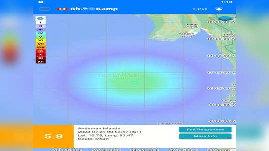 Earthquake: అండమాన్‌ దీవుల్లో భారీ భూకంపం.. రిక్టర్ స్కేల్‌పై 5.9గా నమోదు 