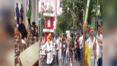 Bihar: लाठी-डंडा और तलवार लेकर राबड़ी आवास पहुंचे लोग, प्रतिबंधित क्षेत्र में ताजिया जुलूस पर उठने लगे सवाल
