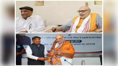 Bihar News: क्या नीतीश की बात सच होगी? शाह के बाद गिरिराज के साथ दिखे RJD MLC सुनील सिंह