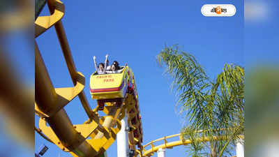Rollercoaster: ৭২ ফুট উঁচুতে ঝুলছে পর্যটকরা! ৪০ মিনিট আটকে রোলারকোস্টার, দেখুন হাড়হিম করা ভিডিয়ো