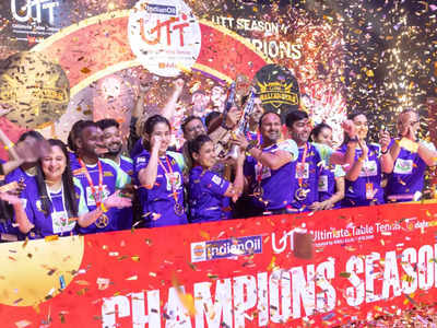 Goa challengers Win UTT 2023: चेन्नई एक्सप्रेस पर लगा ब्रेक, गोवा चैलेंजर्स ने जीता अल्टीमेट टेबल टेनिस खिताब