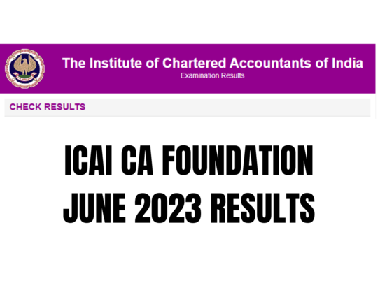 ICAI CA Foundation 2023 தேர்வு முடிவுகள் இன்று வெளியீடு!? எப்படி டவுன்லோட் செய்யணும் தெரியுமா?