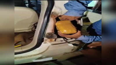 पुष्पा स्टाईलने गांजा लपवला गाडीत; मात्र पोलिसांना लागली कुणकुण, रचला सापळा अन्...