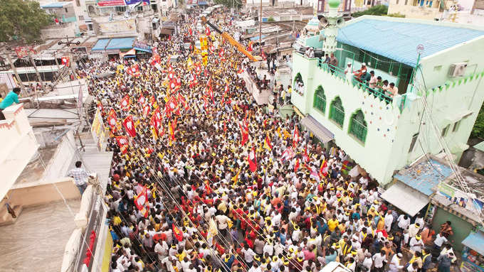 పల్నాడులో లోకే‌ష్‌కు మాస్ ఫోలోయింగ్.. యువగళం జనాలతో కిటకిట