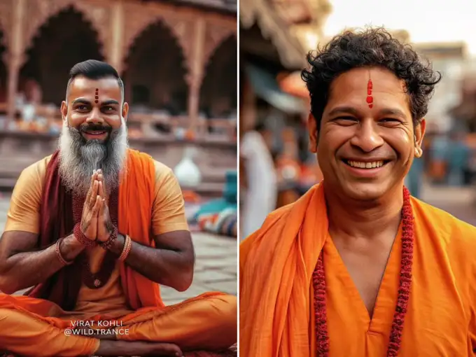 जब दिग्गज क्रिकेटर्स बन गए साधू 