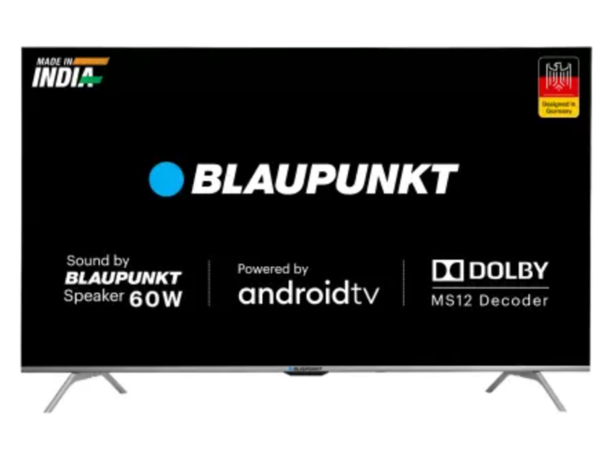 <strong>Blaupunkt Cybersound 50 inch Ultra HD (4K) LED Smart Android TV: </strong>