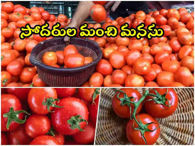 Tomato Prices: మాకు భారీ లాభాలు అవసరం లేదు.. రూ. 80 కే కిలో టమాటా ఇస్తున్న సోదరులు