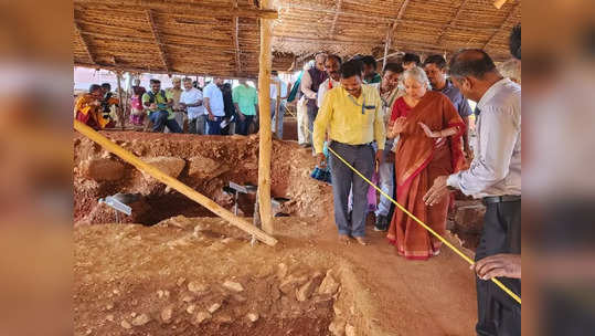 ஆதிச்சநல்லூர் அருங்காட்சியகம்: மத்திய அமைச்சர் அடிக்கல் நாட்டினார்...!