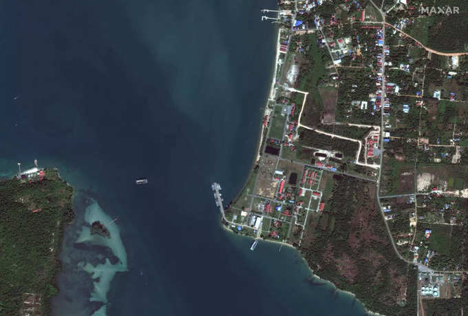 China Port in Combodia in 2021