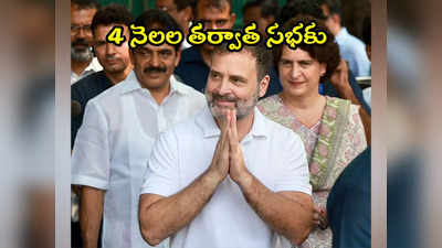 Rahul Gandhi Twitter Bio: 4 నెలల తర్వాత లోక్‌సభలోకి రీ ఎంట్రీ.. రాహుల్ ట్విటర్ బయో ఛేంజ్.. 