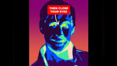 Optical Illusion Image: 30 सेकंड तक माथे पर बने बिंदू को देखें, फिर आंखें बंद करने के बाद भी यही चेहरा दिखेगा
