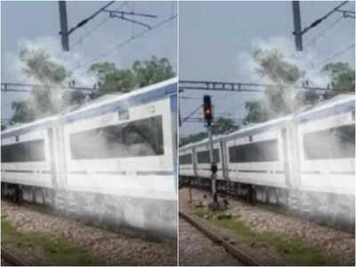 Vande Bharat Express: వందే భారత్ ఎక్స్‌ప్రెస్‌లో పొగలు.. తిరుపతి నుంచి వస్తుండగా ప్రమాదం..