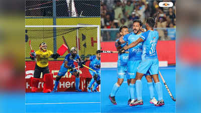 India vs Pakistan Hockey Live: হরমনপ্রীতের জোড়া ফলা, পাকিস্তানকে দুরমুশ করে সেমিফাইনালে ভারত