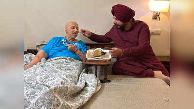 पंजाब: पत्नी की आखिरी कीमोथेरेपी, अपने हाथों से खाना खिलाया, मनाली ले जाने की कही बात... सिद्धू ने शेयर की भावुक तस्वीर
