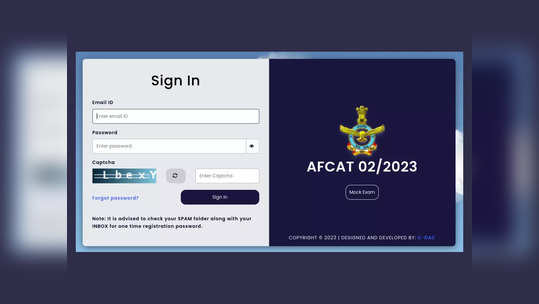 AFCAT Admit Card 2023 : ఏఎఫ్‌ క్యాట్‌ 2023 అడ్మిట్‌ కార్డులు విడుదల.. డౌన్‌లోడ్‌ లింక్‌ ఇదే 
