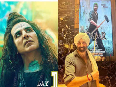 Gadar 2 VS OMG 2 Box Office: सनी की अक्षय, कोण कुणावर पडलं भारी? वाचा पहिल्या दिवशीची कमाई किती