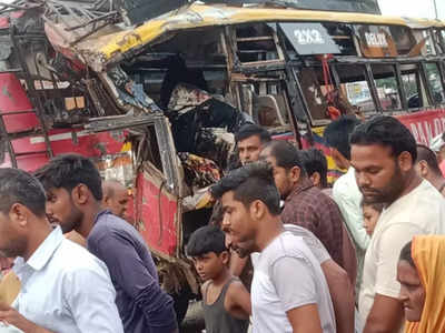 Rewa News Today Live: रीवा में शहडोल से बनारस जा रही बस को ट्रक ने मारी टक्कर, दो यात्रियों की मौत, 25 घायल