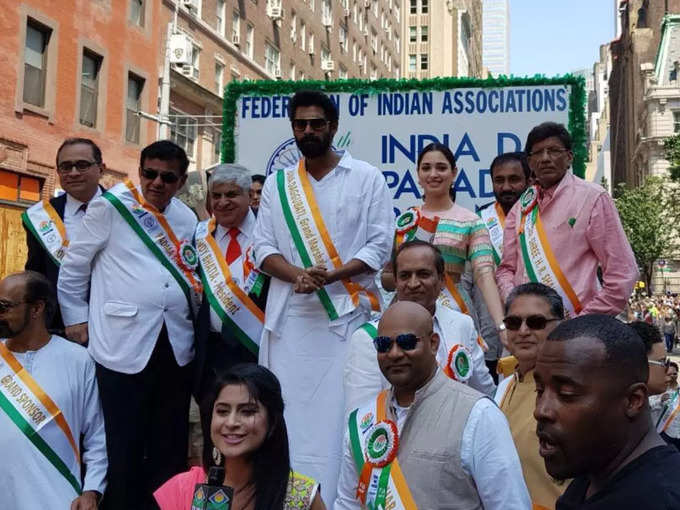 tamannaah bhatia india day parade nj