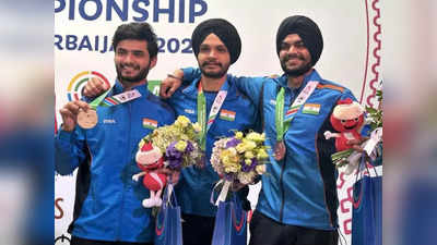 ISSF World Championship 2023: भारतीय एयर पिस्टल टीम का वर्ल्ड चैंपियनशिप में जलवा, ब्राॉन्ज मेडल किया अपने नाम