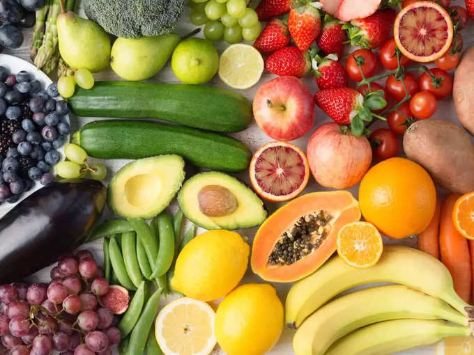Increase intake of fruits and vegetables