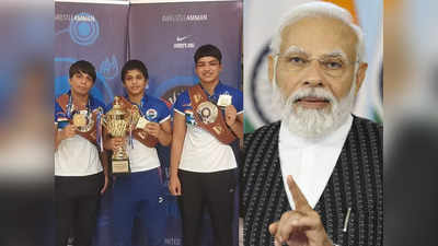 अंडर-20 विश्व चैम्पियनशिप में दमदार प्रदर्शन के लिए PM मोदी ने की महिला पहलवानों की प्रशंसा