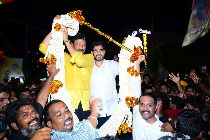 లోకేష్ పాదయాత్రలో ఆసక్తిర సీన్.. యువగళంలో తొలిసారి ఇలా