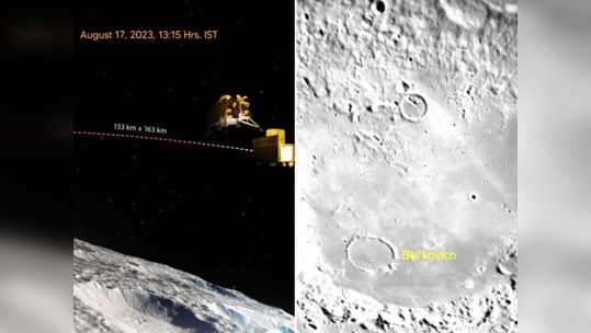 चंद्रयान-3 के लॉन्चिंग से लेकर अब तक का सफर कैसा रहा? Vikram Lander की भेजी चांद की तस्वीरें देखकर समझिए 